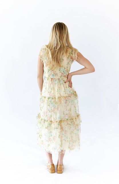 Eden Tulle Midi Dress