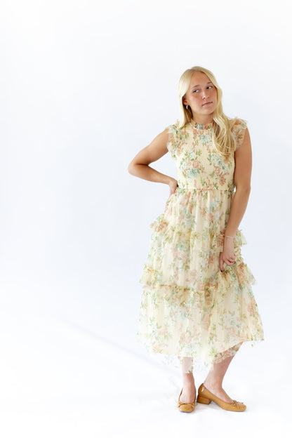 Eden Tulle Midi Dress