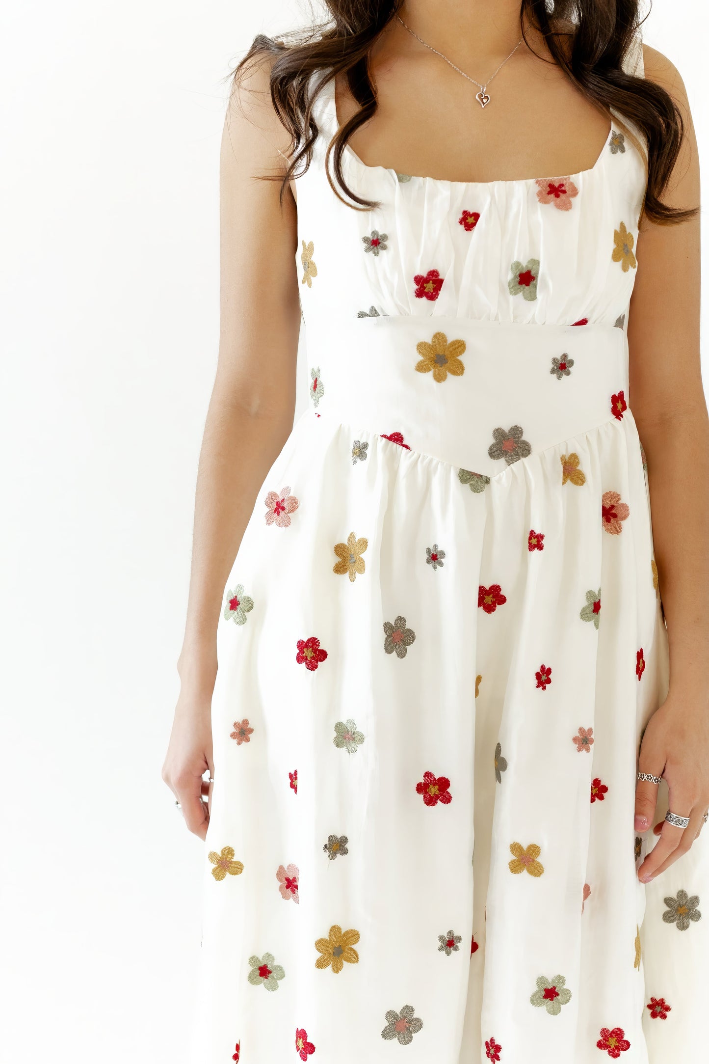 Calianna Floral Midi Dress
