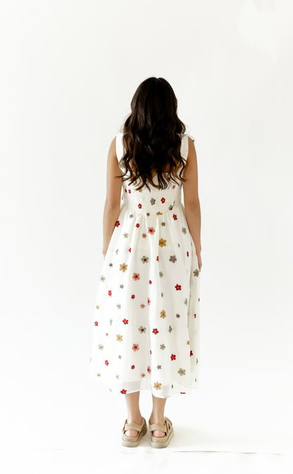 Calianna Floral Midi Dress