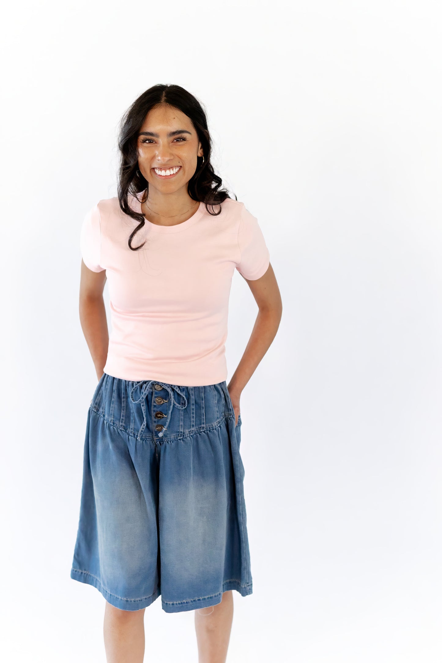 Bella Short Sleeve Tee · Pink