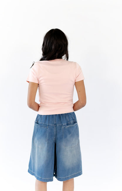 Bella Short Sleeve Tee · Pink
