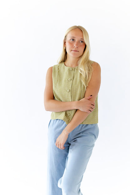 Tilly Plaid Top