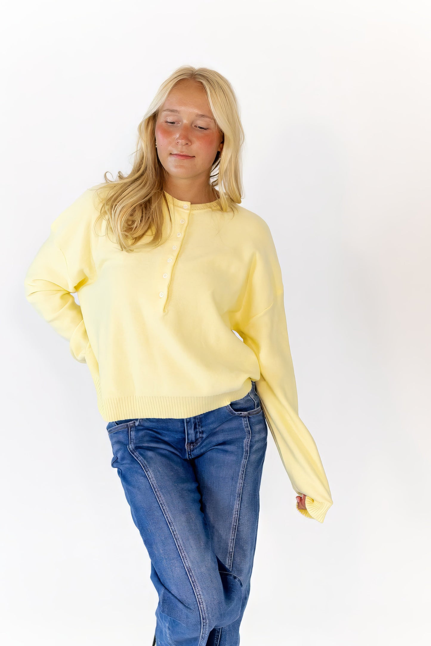 Taylin Butter Cardigan