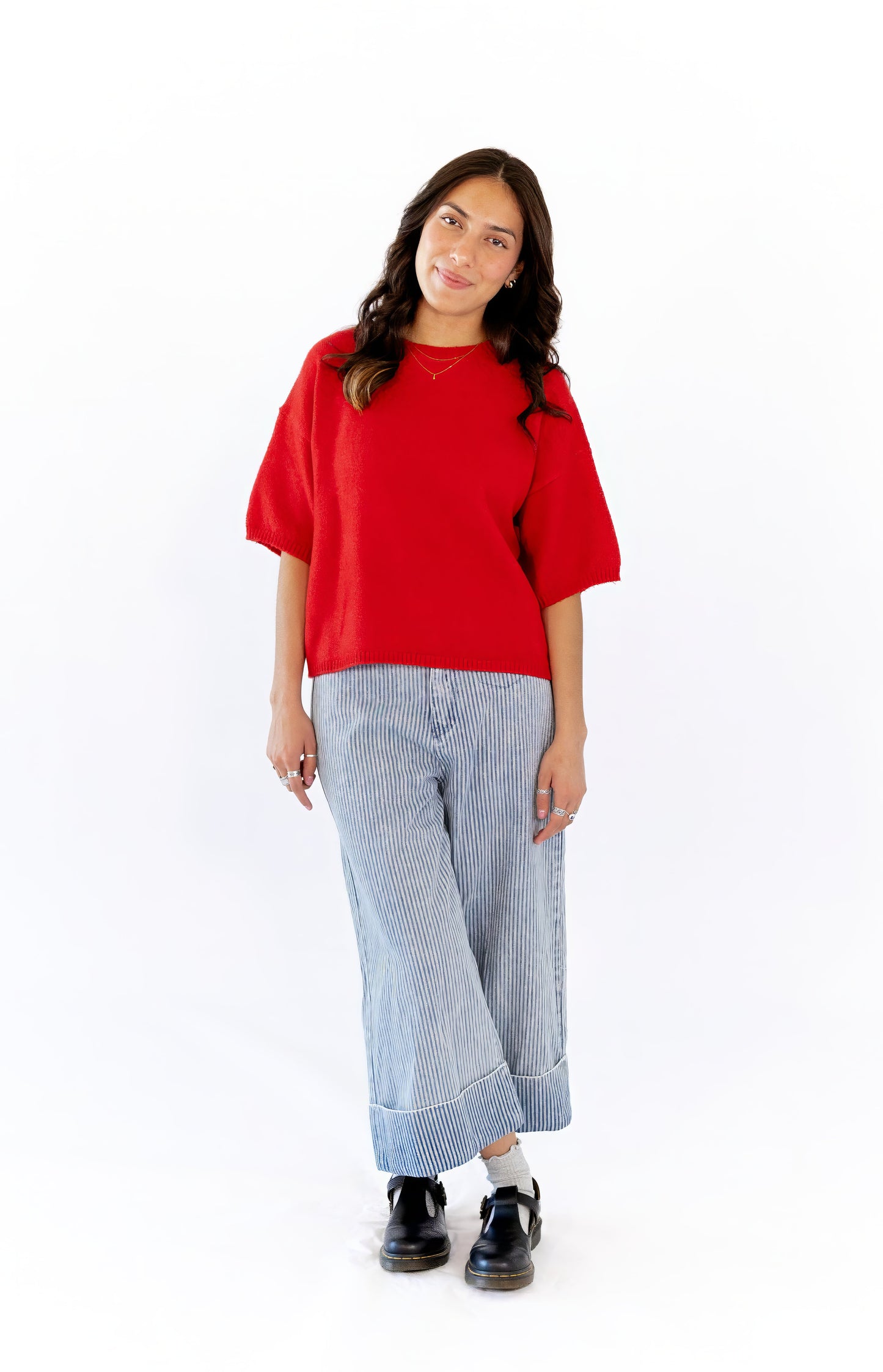Arya Striped Denim  ⤫ Restocked