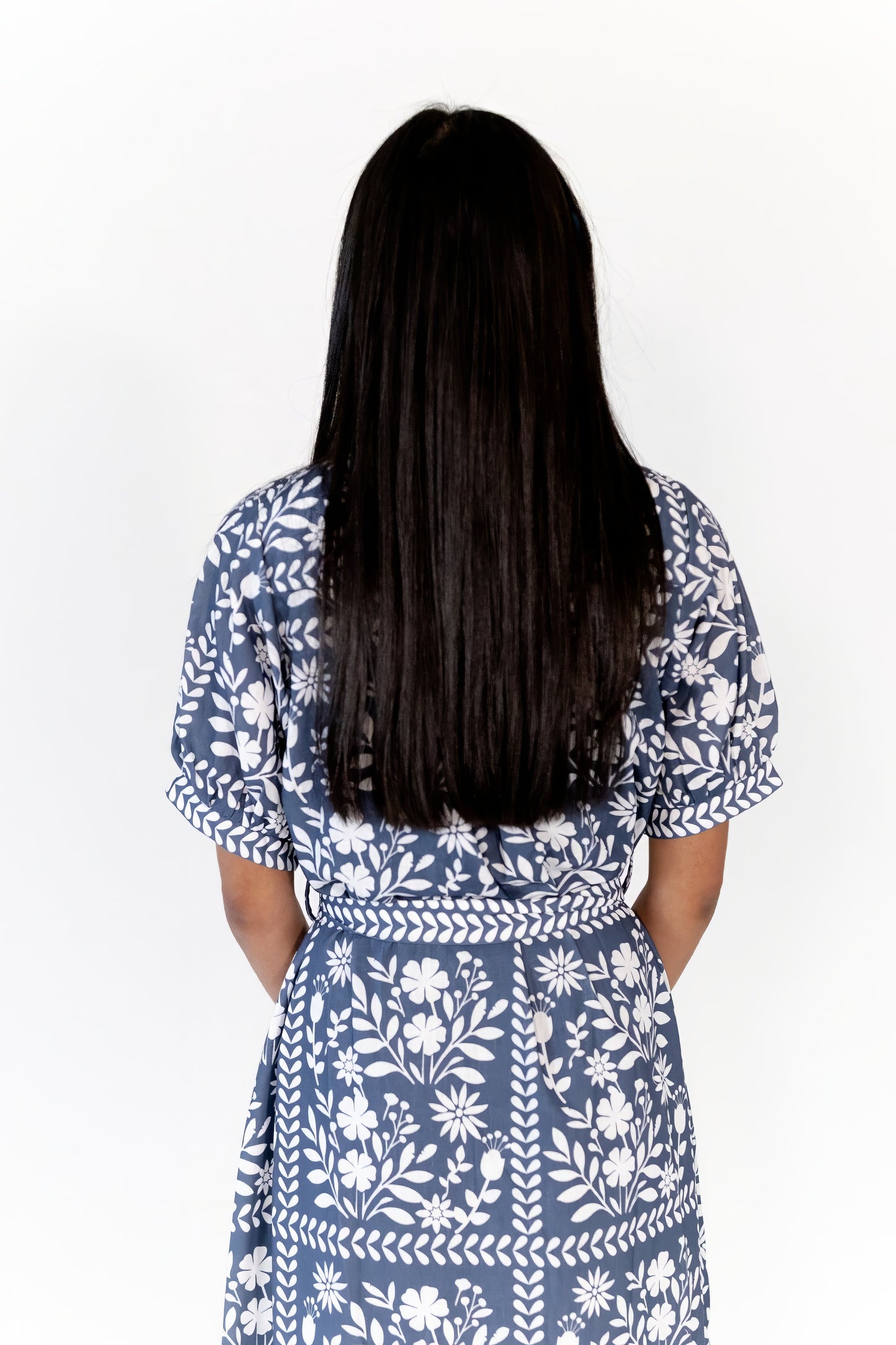 Layla Tie Waist Midi Dress