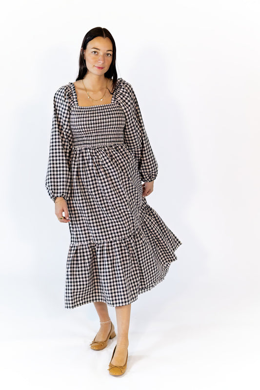 Anna Gingham Dress