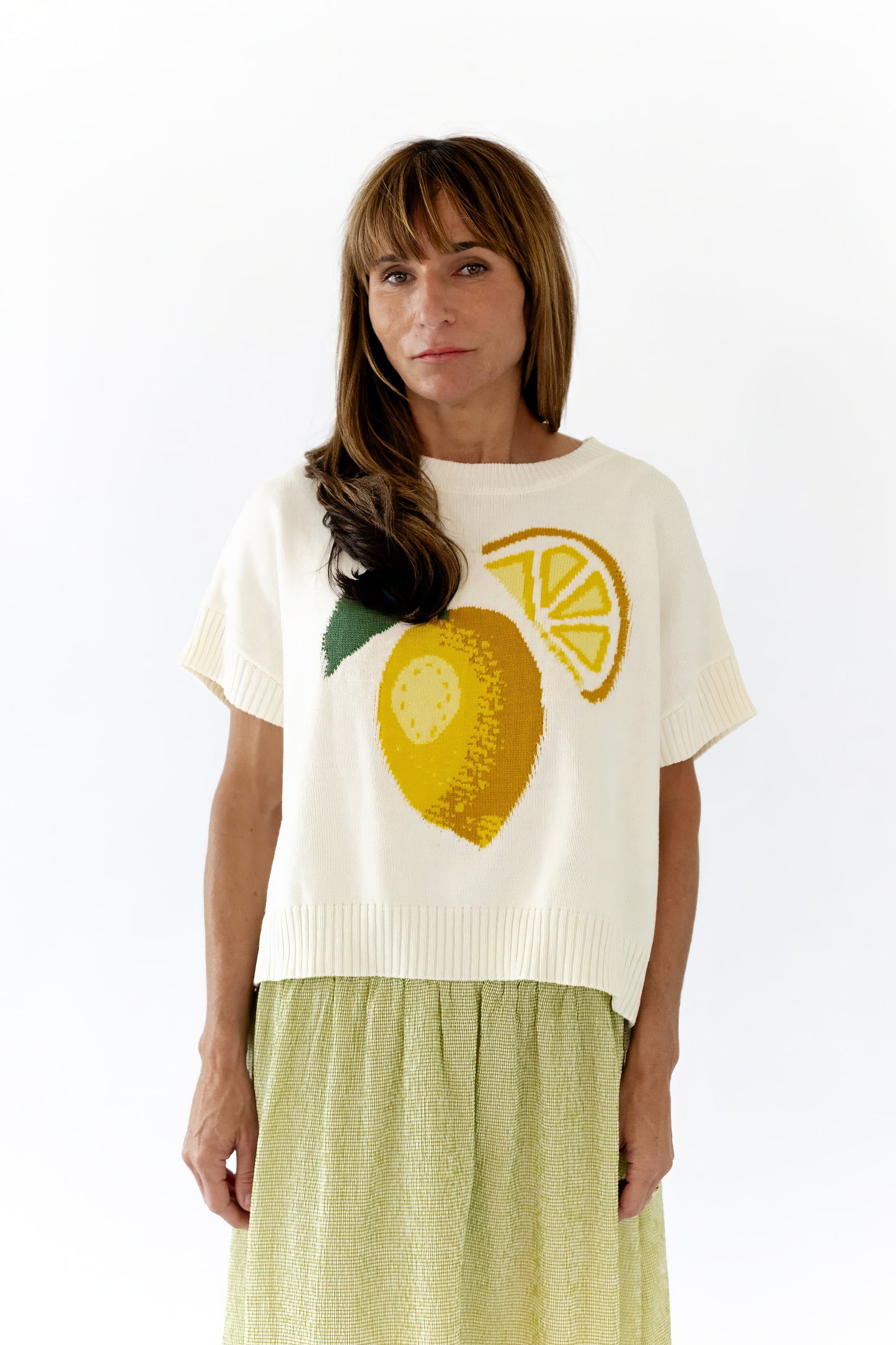 Olive Branch Midi Skirt