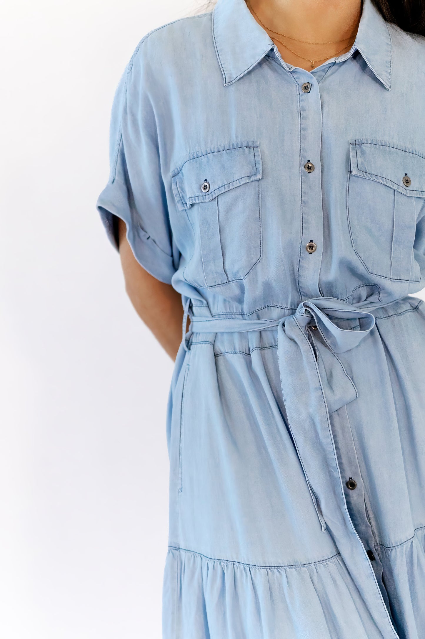 Hollis Denim Midi Dress