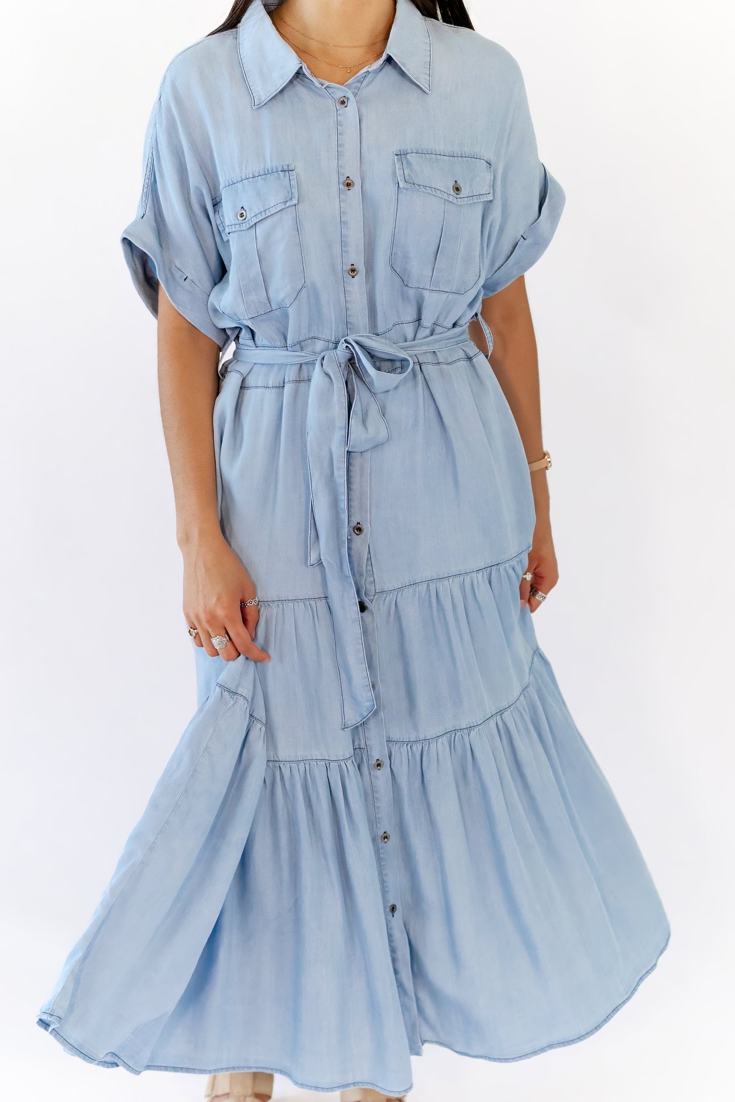 Hollis Denim Midi Dress