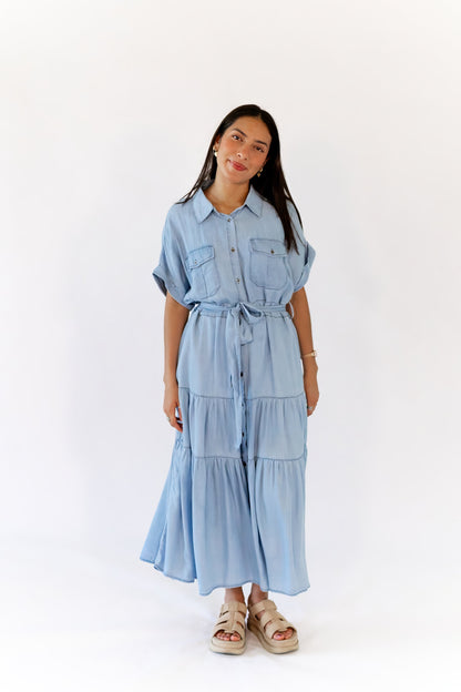 Hollis Denim Midi Dress