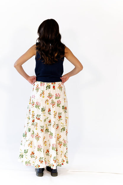 Victoria Floral Maxi Skirt