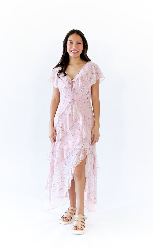 Rylee Ruffled Midi Dress