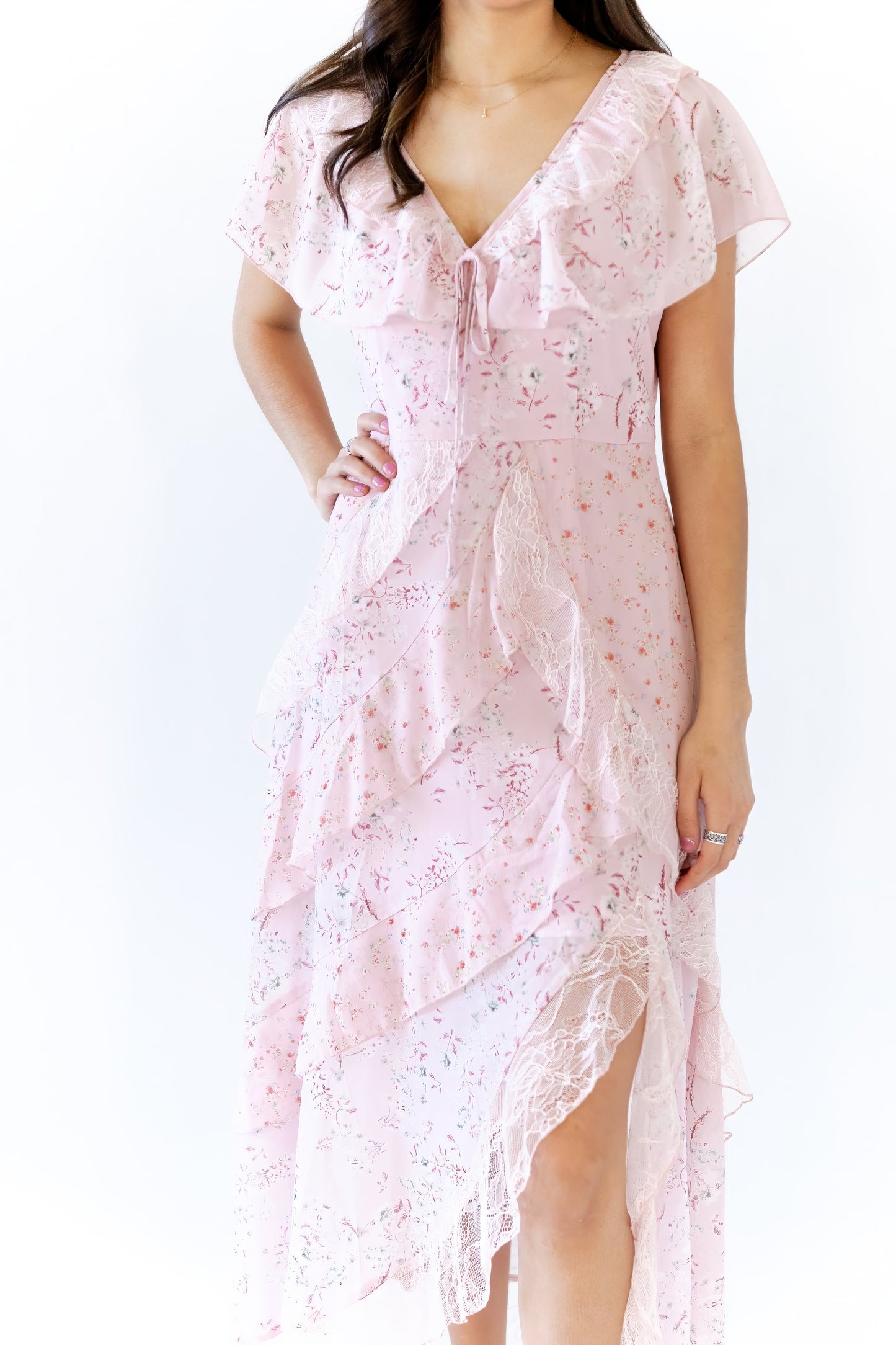 Rylee Ruffled Midi Dress