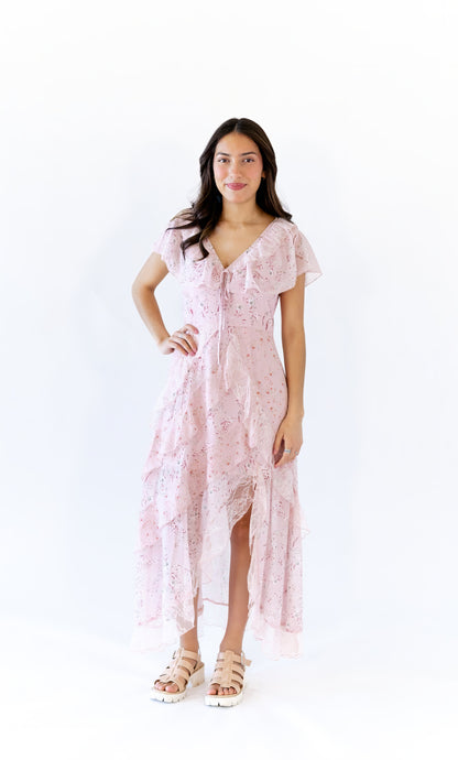 Rylee Ruffled Midi Dress