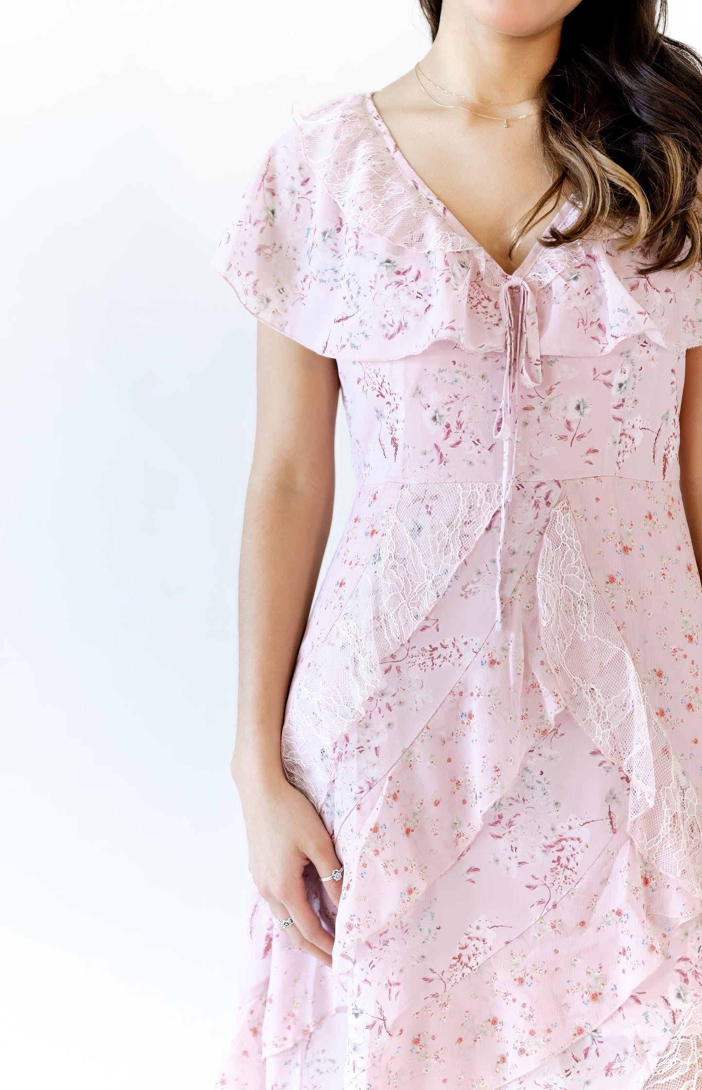Rylee Ruffled Midi Dress