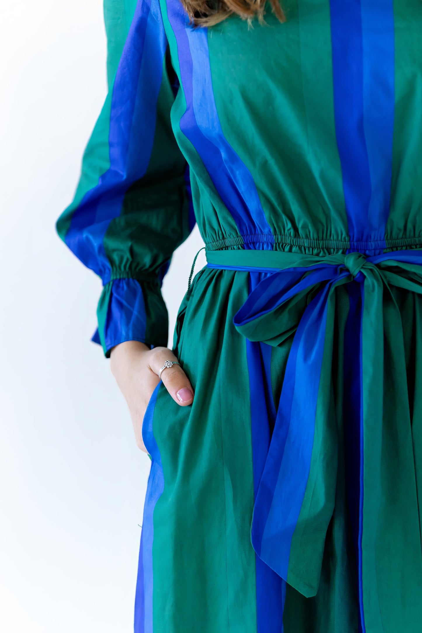 Marguriette Striped Maxi Dress