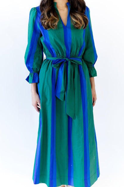 Marguriette Striped Maxi Dress