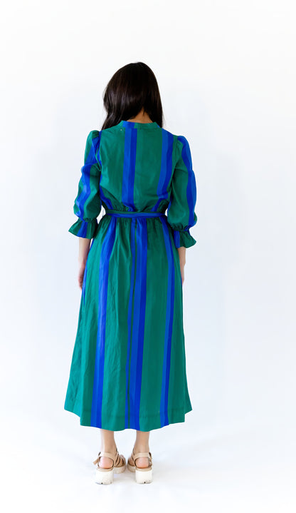 Marguriette Striped Maxi Dress