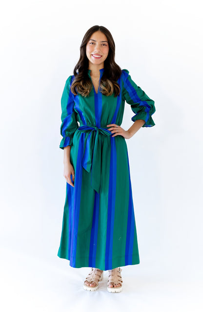 Marguriette Striped Maxi Dress