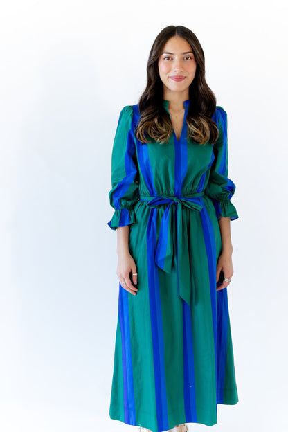 Marguriette Striped Maxi Dress