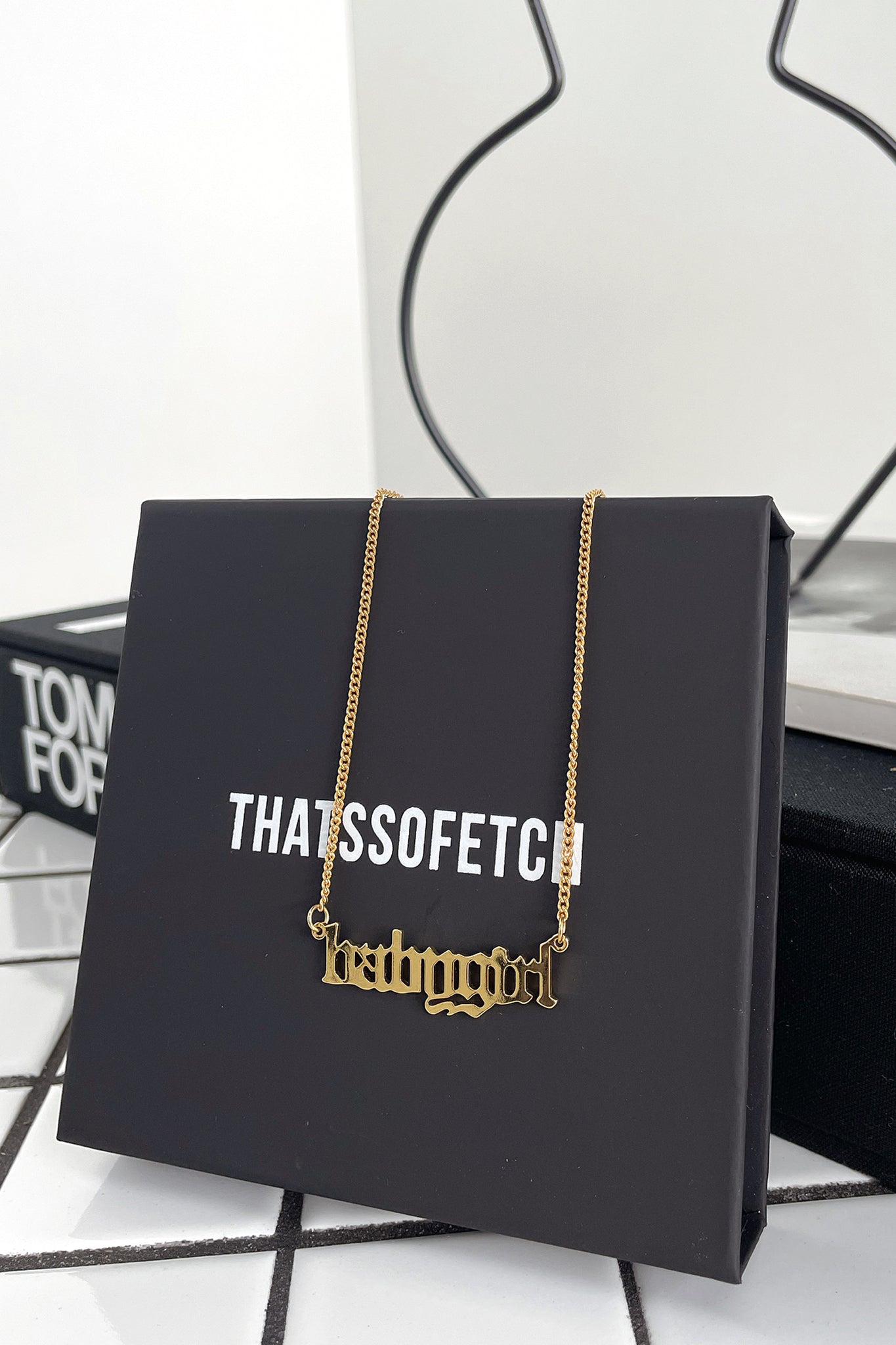 Babygirl Necklace - 18k Gold Plated