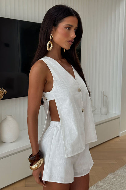 Bahamas Top - White