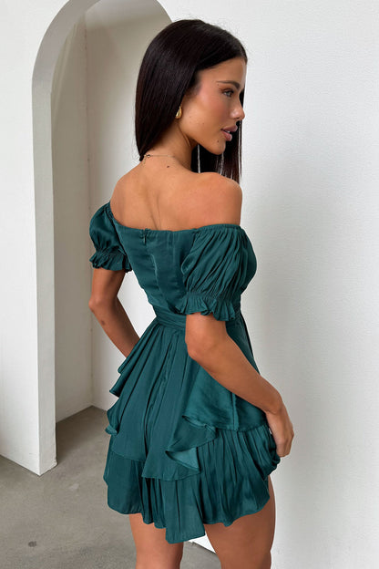 Ciera Playsuit - Emerald