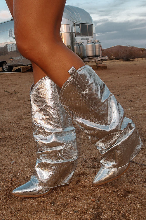Cody Boots - Silver