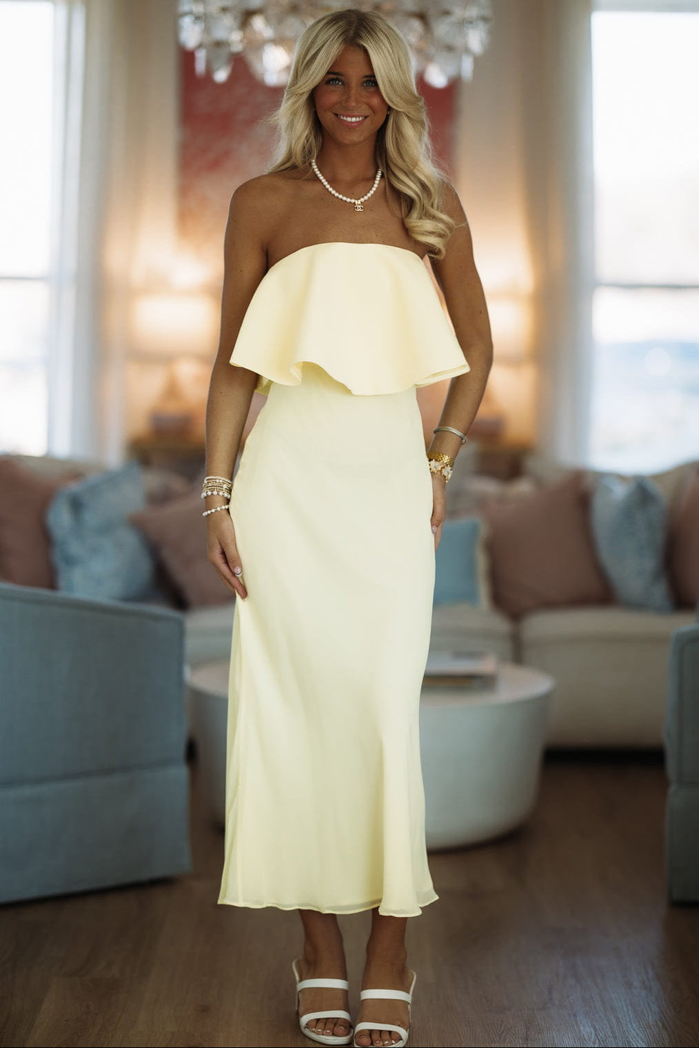No Ordinary Love Maxi Dress - Yellow