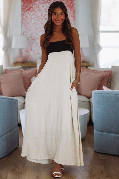 Clove Maxi Dress - Ecru