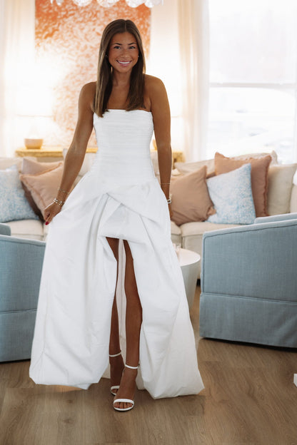 Ivory Atelier Maxi Dress - White