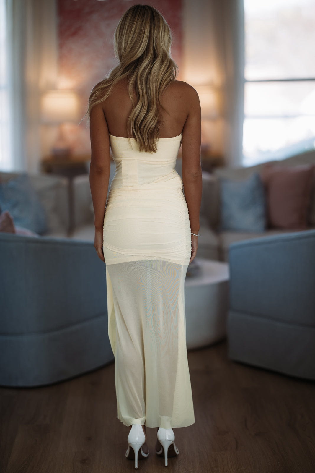 By My Side Maxi Dress - Butter Yellow