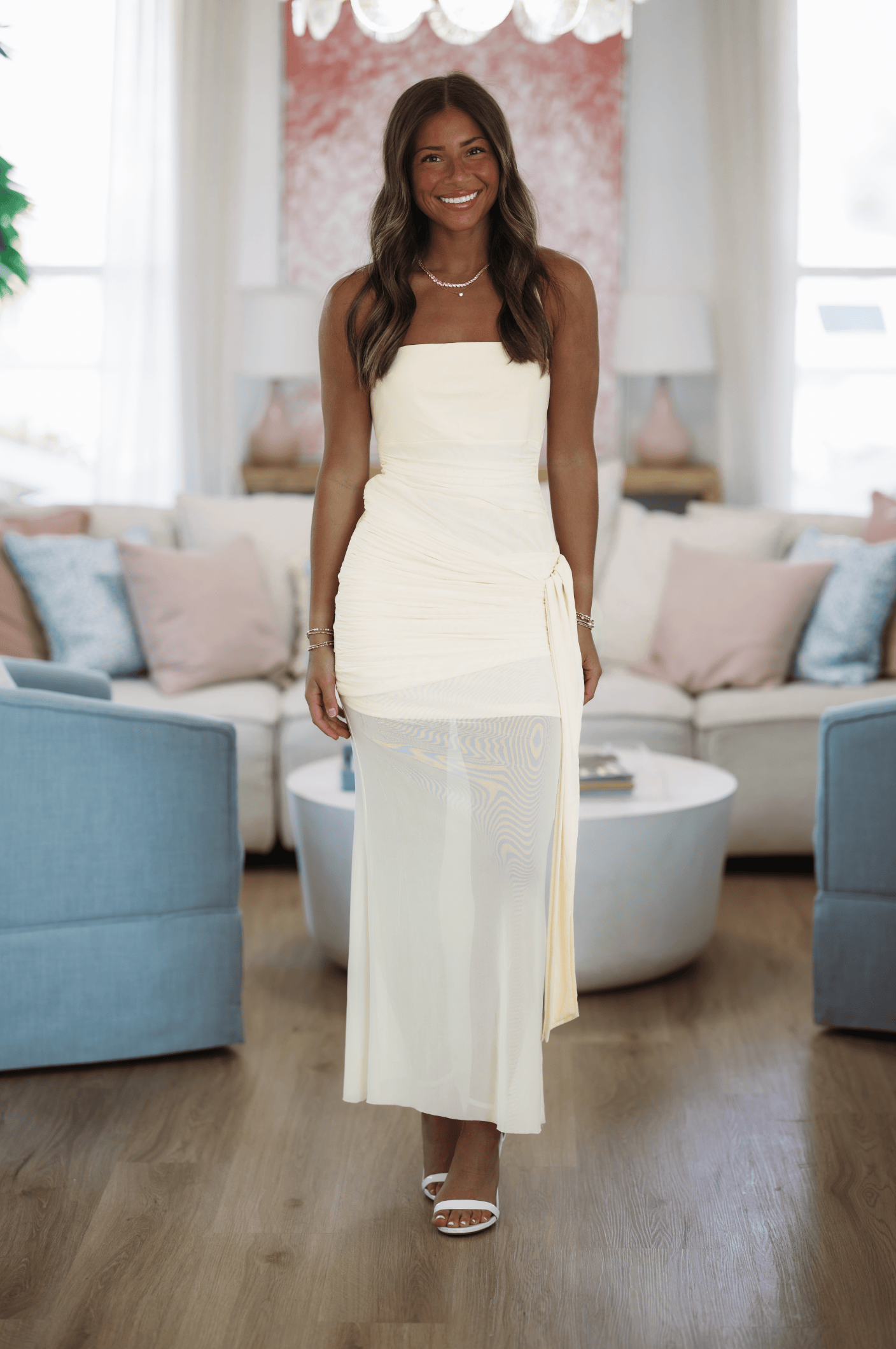 By My Side Maxi Dress - Butter Yellow