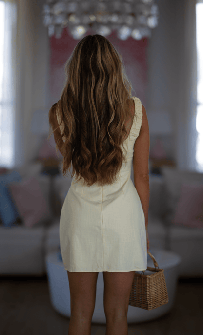 Summer Sweetie Mini Dress - Butter Yellow