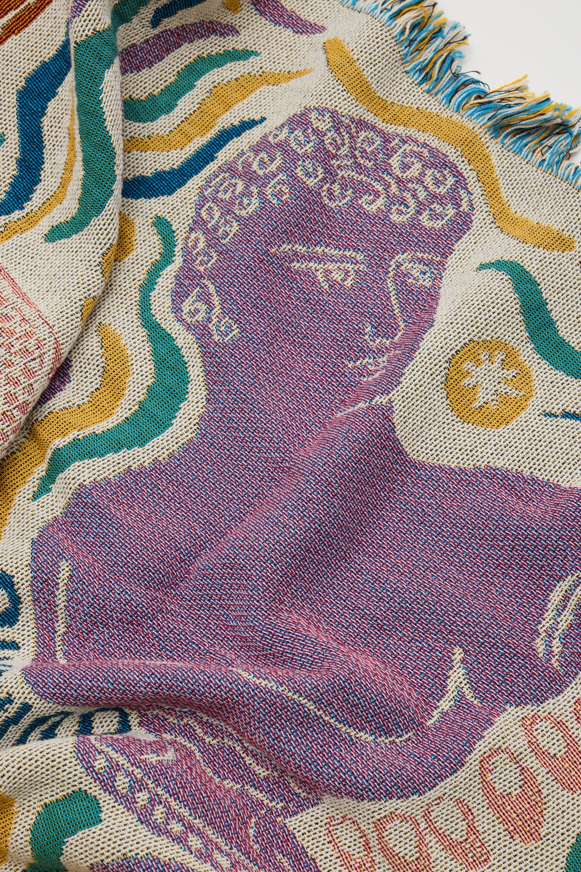 Athena Throw - Ivory