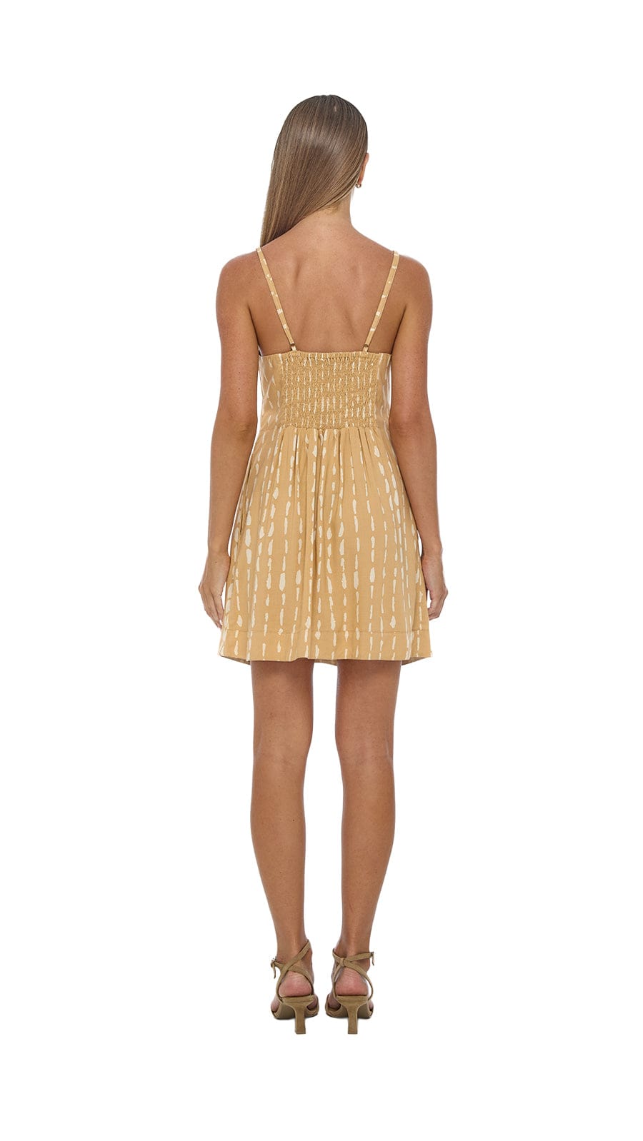 Guapa Mini Dress - Current Beige