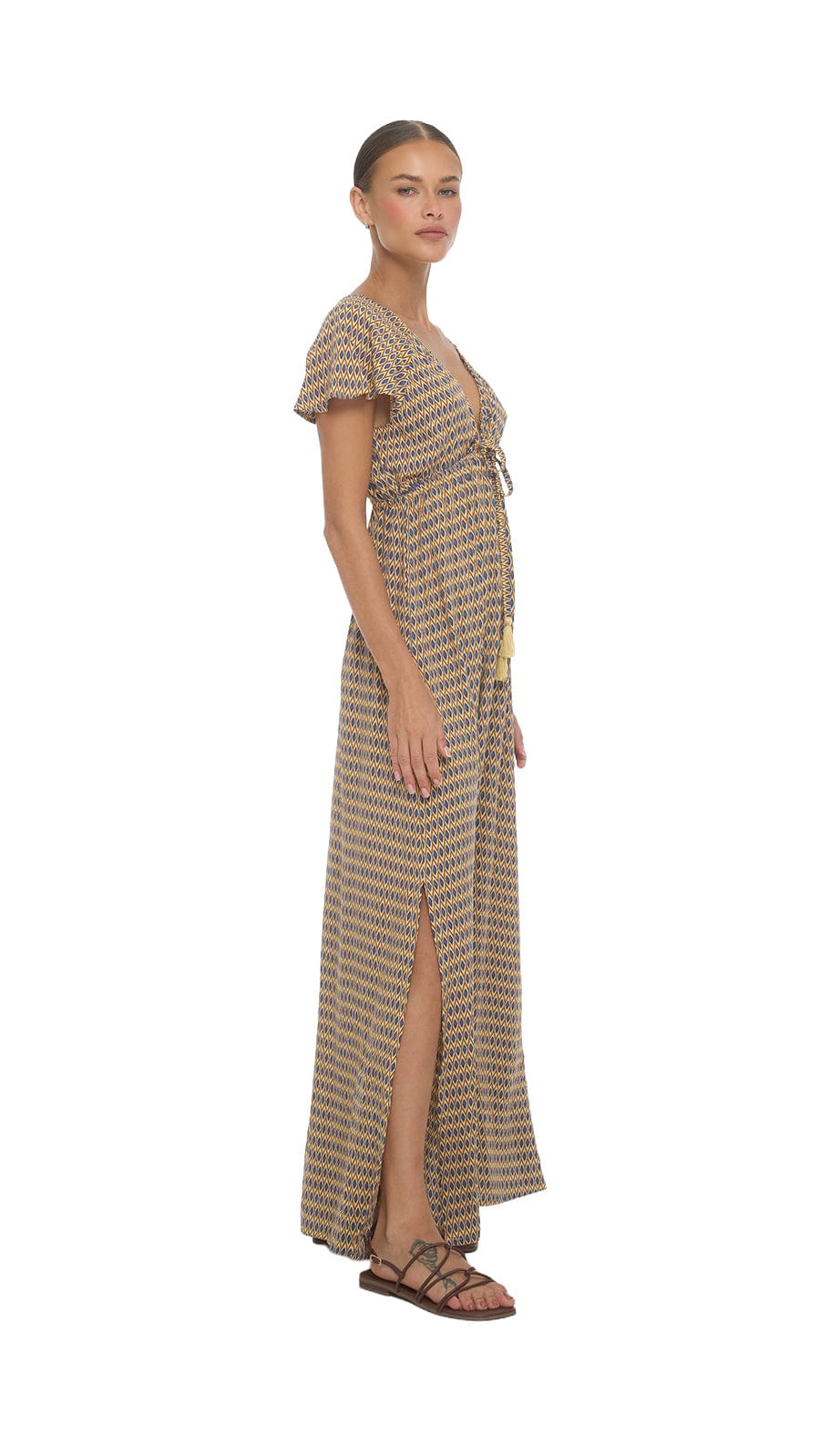 Leilani Bliss Maxi Dress - Kiva Blue