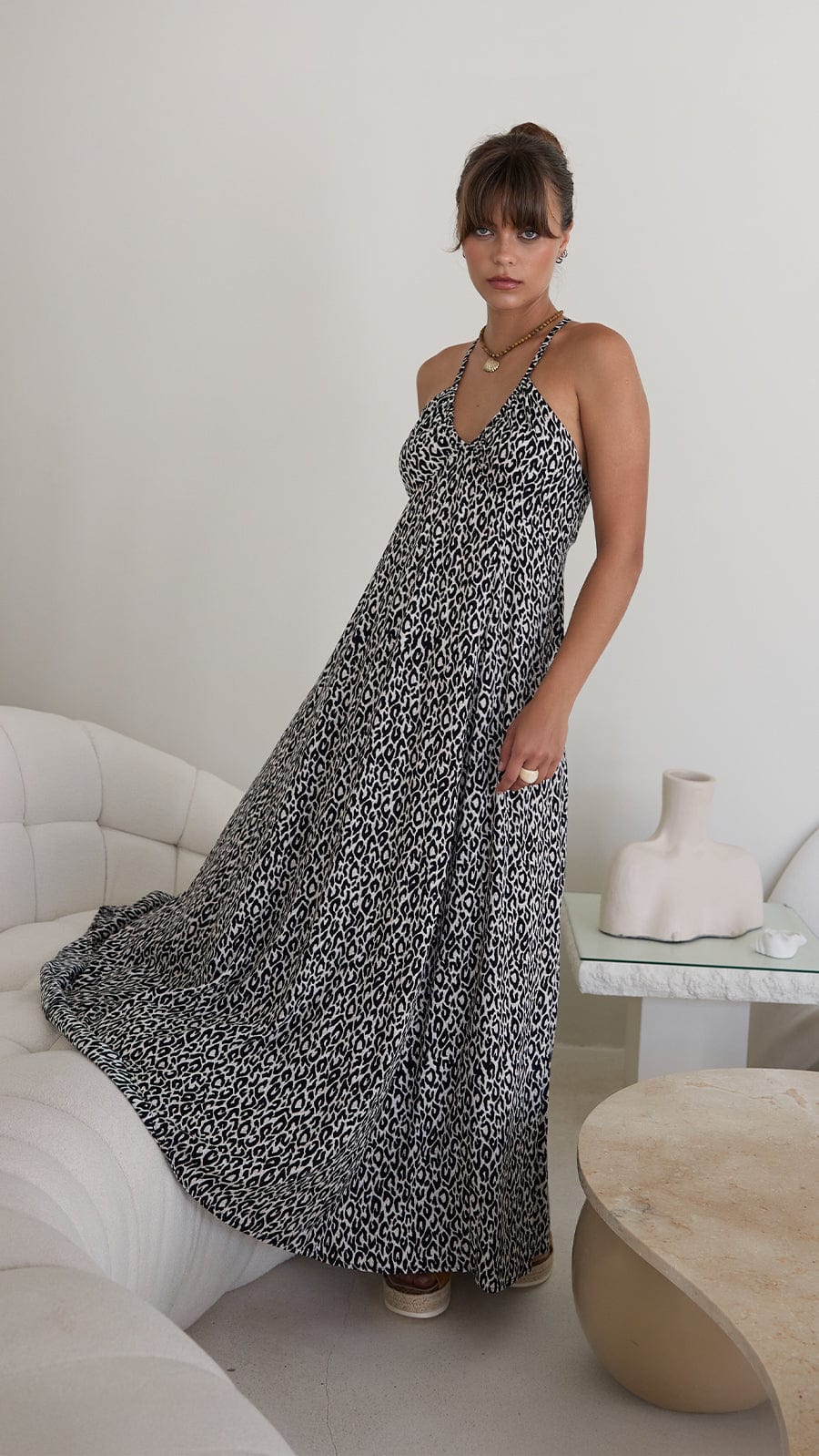 Lilia Maxi Dress - Fierce off-white