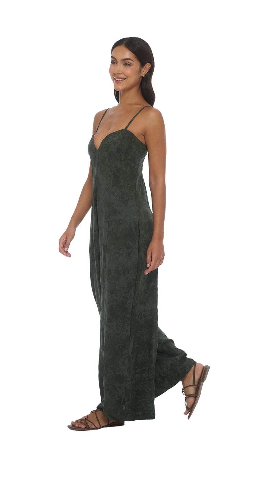 Mavine Jumpsuit - Hazy Sage