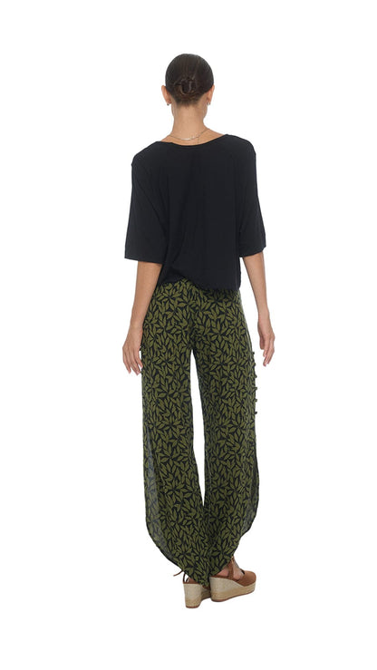 Stairway to Haven Pants - Petaline Black