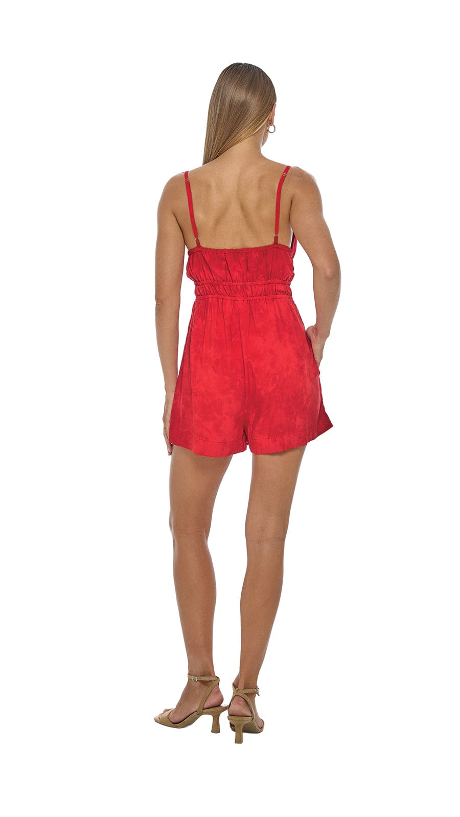 Melyne Romper - Hazy Ruby
