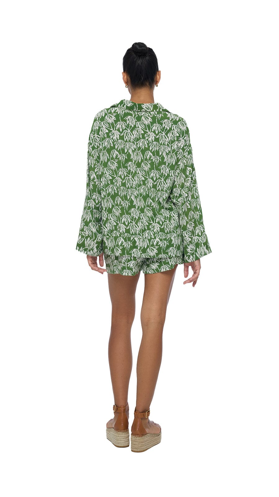 Zinia Shorts - Canopy Green