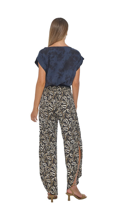 Boat Neckline Mareva Top - Hash Ash