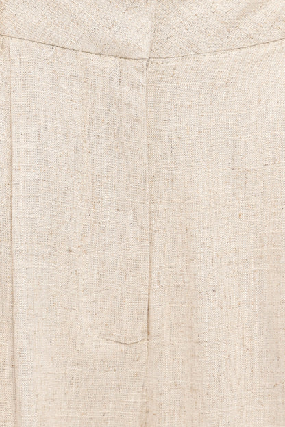 Dean Linen Pants - Beige