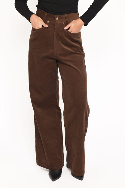 Jacob Corduroy Pant - Brown