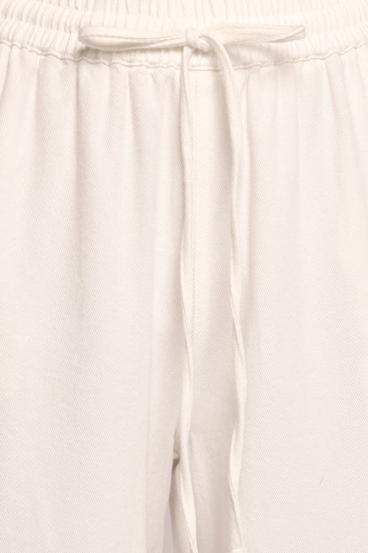 Odelia Denim Pant - Off White