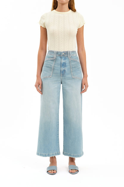Valley Girl Wide Leg Jean - Romcom