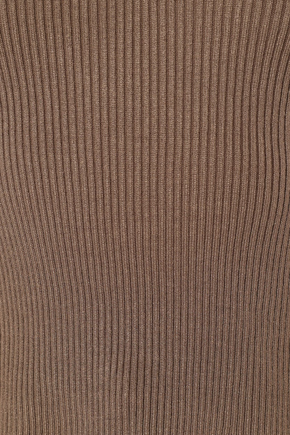 Jupiter Long Sleeve Knit Top - Mocha