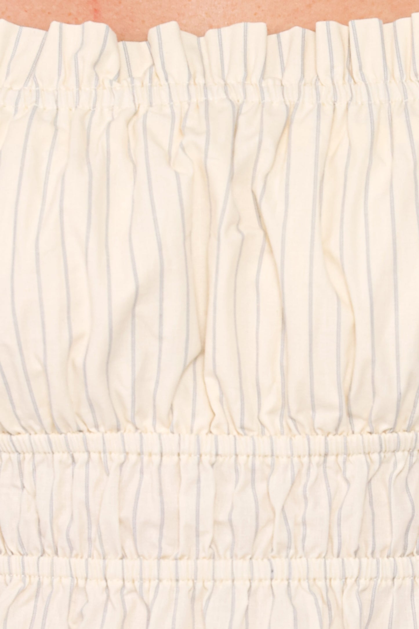 Eimear Top - White Stripe